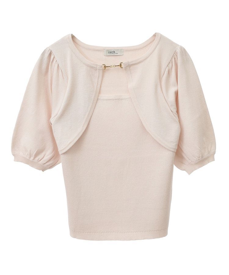 earth music&ecology「ビット付きニットプルオーバー」|ニット・セーター|