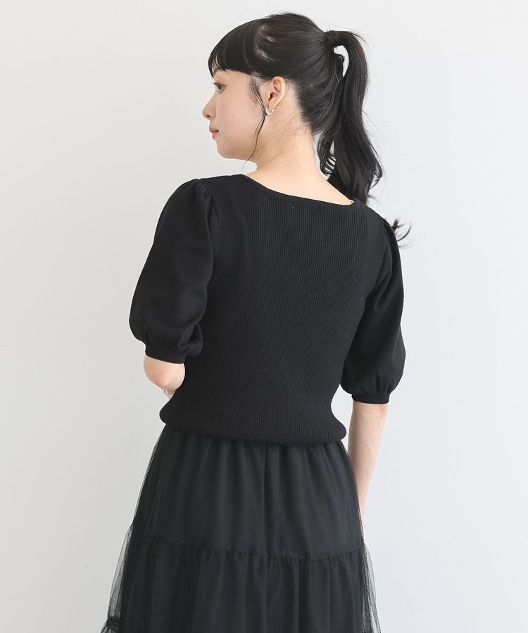 earth music&ecology「ビット付きニットプルオーバー」|ニット・セーター|