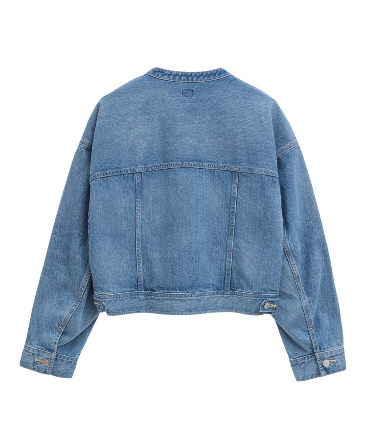 earth music&ecology「Lee &times; e.m.a.e. ライダース ノーカラージャケット」|テーラードジャケット|