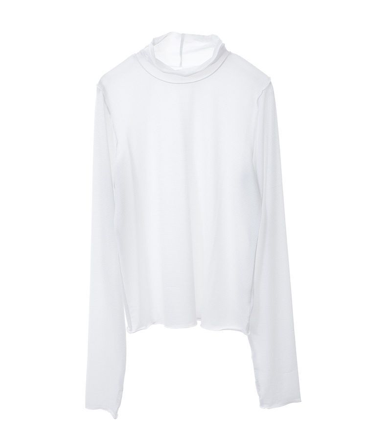 earth music&ecology「シアーラメハイネックプルオーバー」|Tシャツ・カットソー|