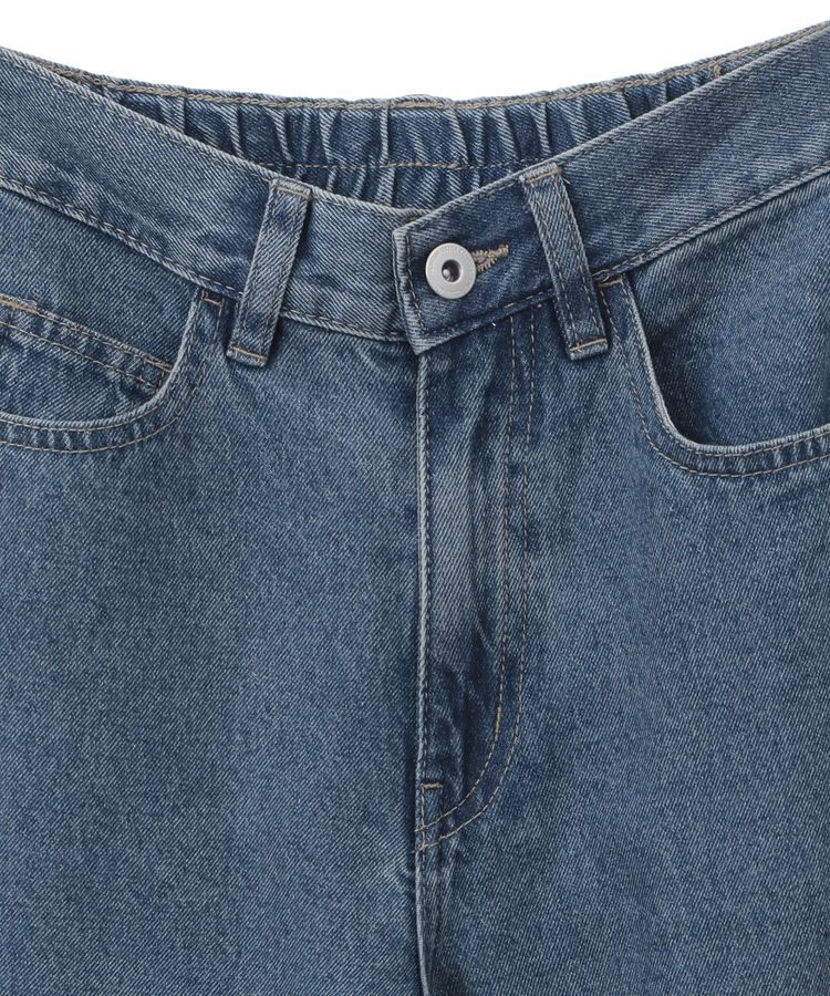 earth music&ecology「カットオフフレアデニムパンツ」|デニム|