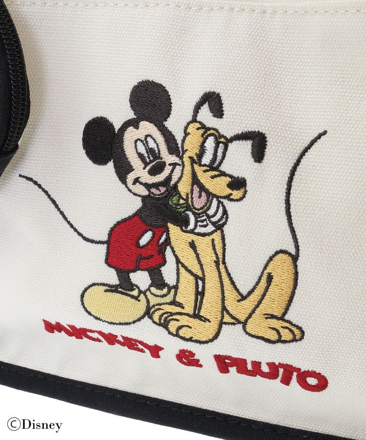 Maison de FLEUR「Mickey/Pluto/ポーチ付ショルダー」|トートバッグ|