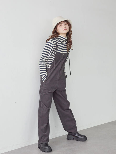  「リブタートルカットプルオーバー」|Tシャツ・カットソー|