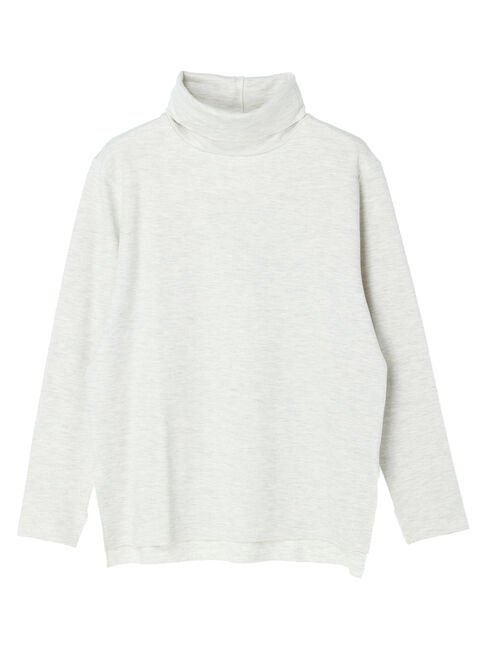  「リブタートルカットプルオーバー」|Tシャツ・カットソー|