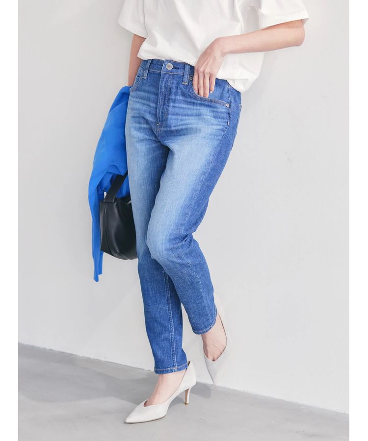 AMERICAN HOLIC「テーパードデニムパンツ」|デニム|