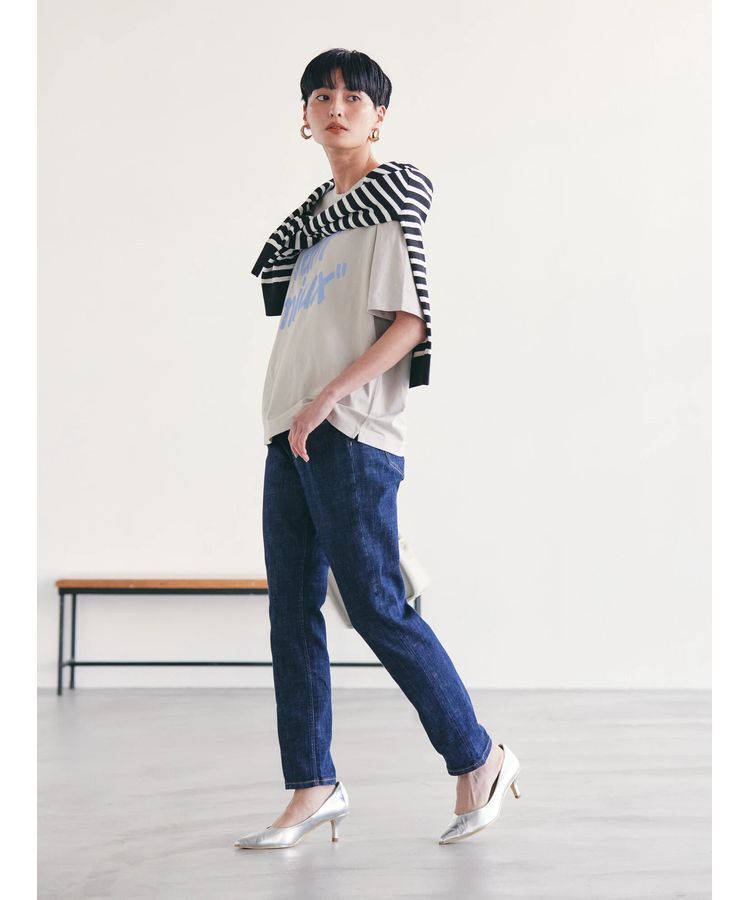 AMERICAN HOLIC「テーパードデニムパンツ」|デニム|