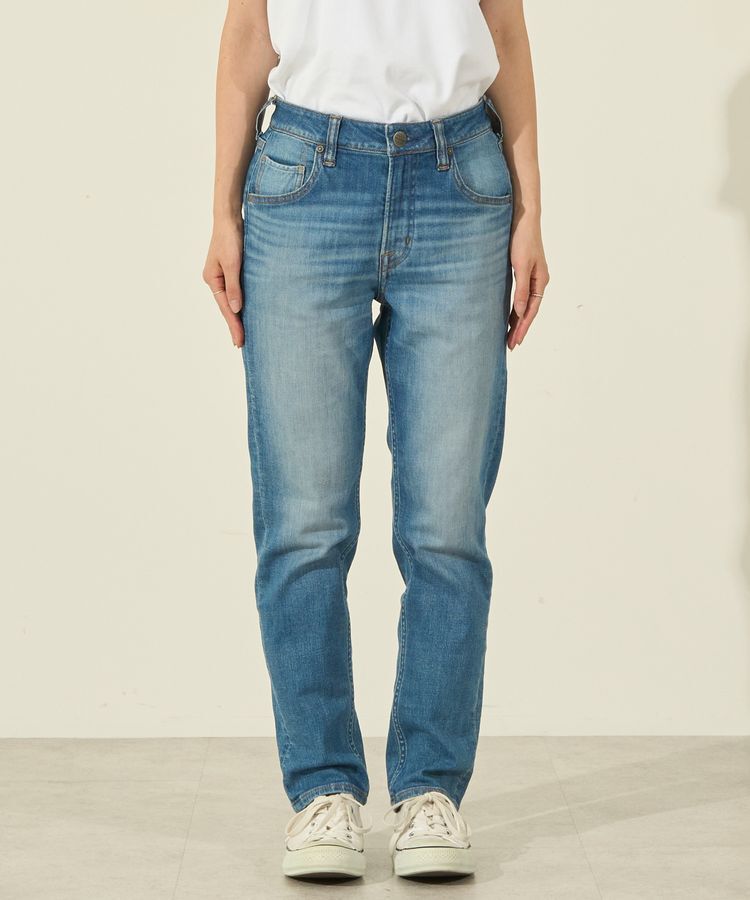 AMERICAN HOLIC「テーパードデニムパンツ」|デニム|