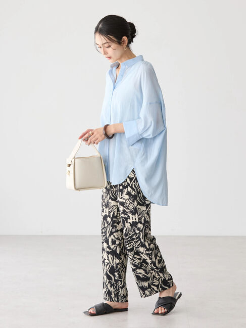 AMERICAN HOLIC「イージーケア+接触冷感プリントリラックスパンツ」|その他|