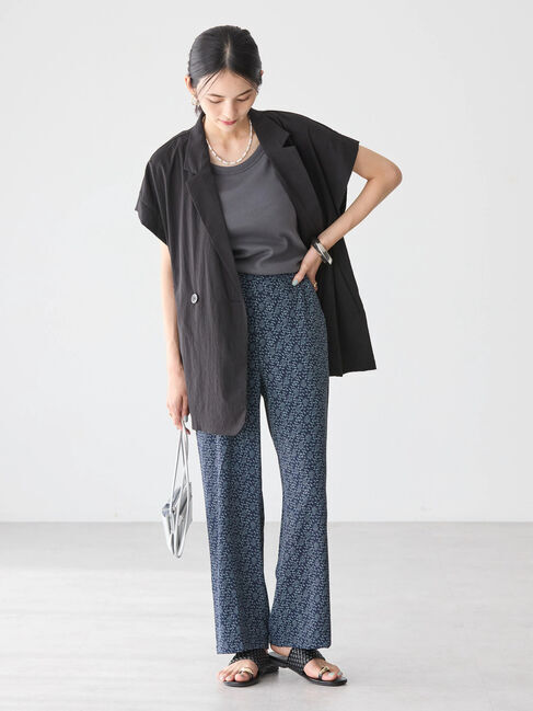 AMERICAN HOLIC「イージーケア+接触冷感プリントリラックスパンツ」|その他|