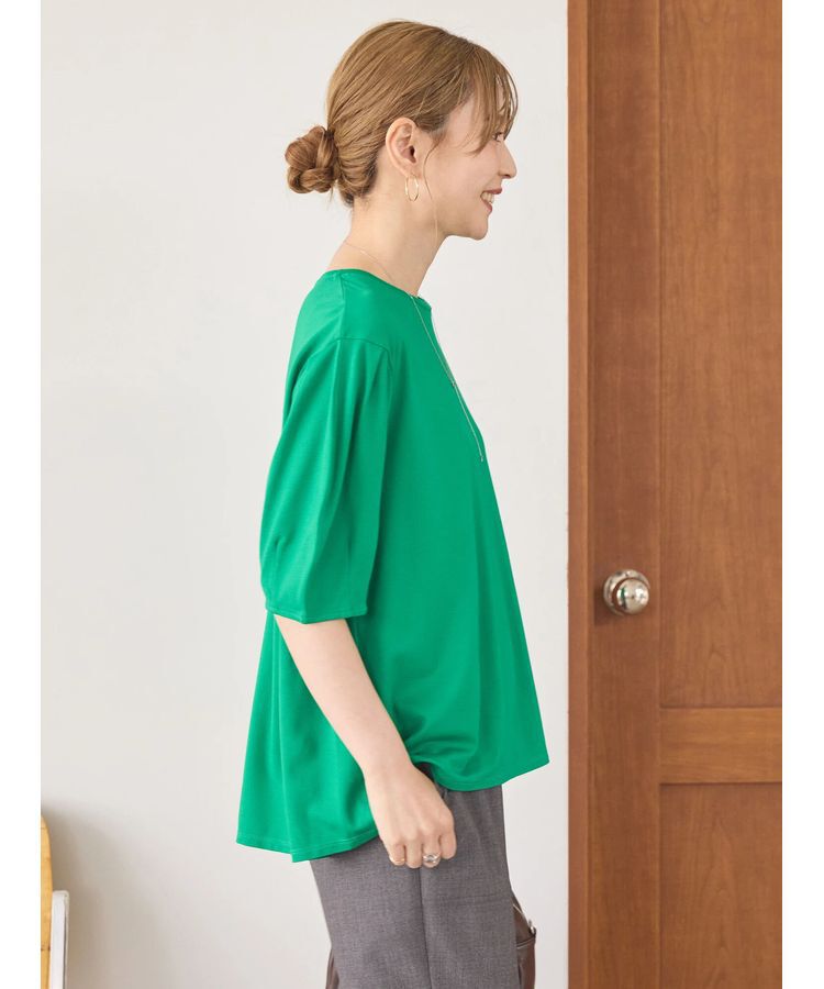 AMERICAN HOLIC「接触冷感袖コンシャスカットプルオーバー」|Tシャツ・カットソー|