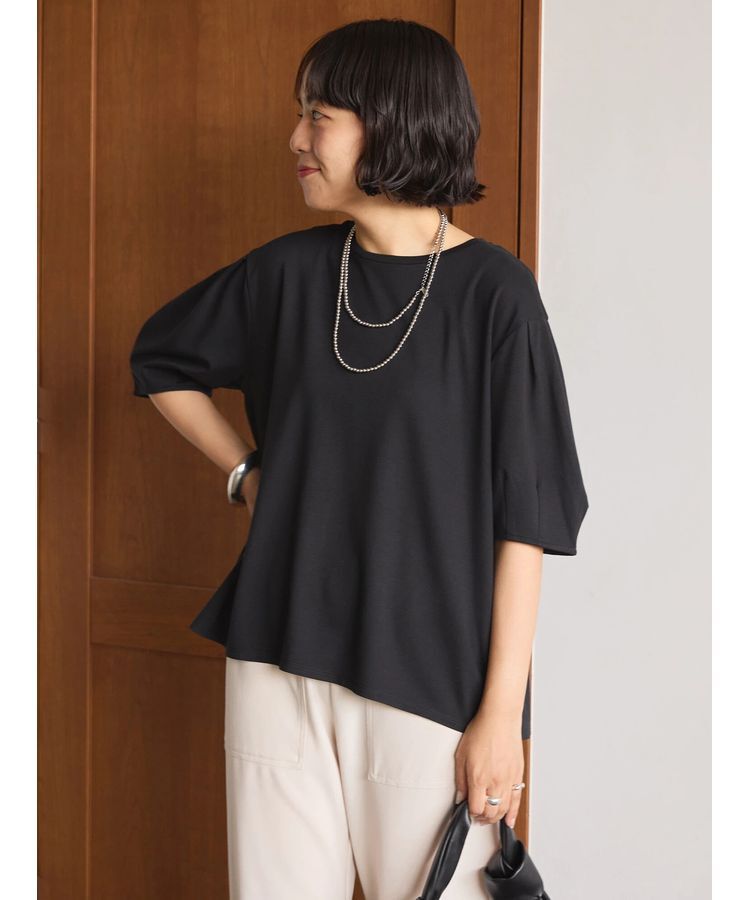 AMERICAN HOLIC「接触冷感袖コンシャスカットプルオーバー」|Tシャツ・カットソー|