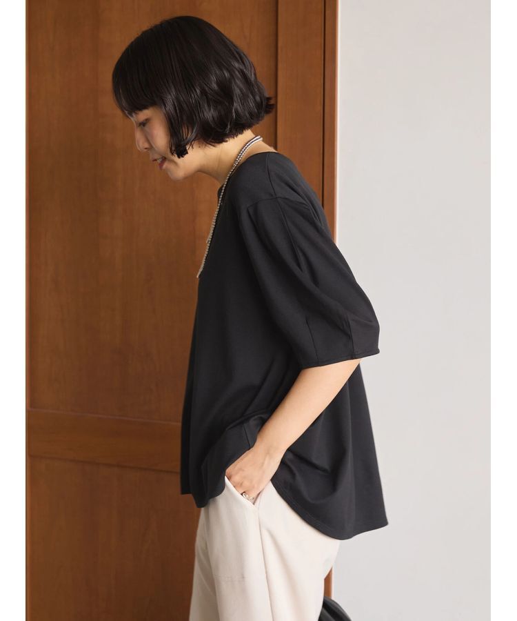 AMERICAN HOLIC「接触冷感袖コンシャスカットプルオーバー」|Tシャツ・カットソー|