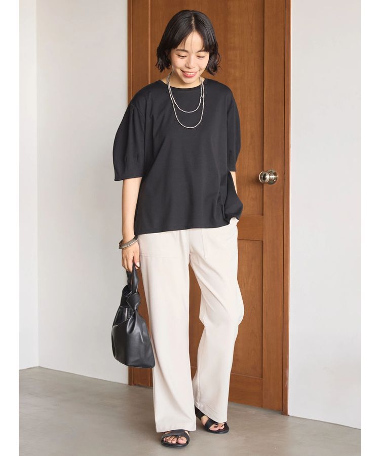 AMERICAN HOLIC「接触冷感袖コンシャスカットプルオーバー」|Tシャツ・カットソー|