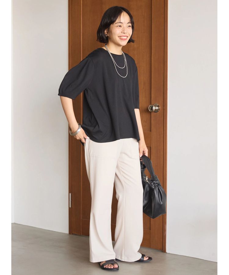 AMERICAN HOLIC「接触冷感袖コンシャスカットプルオーバー」|Tシャツ・カットソー|