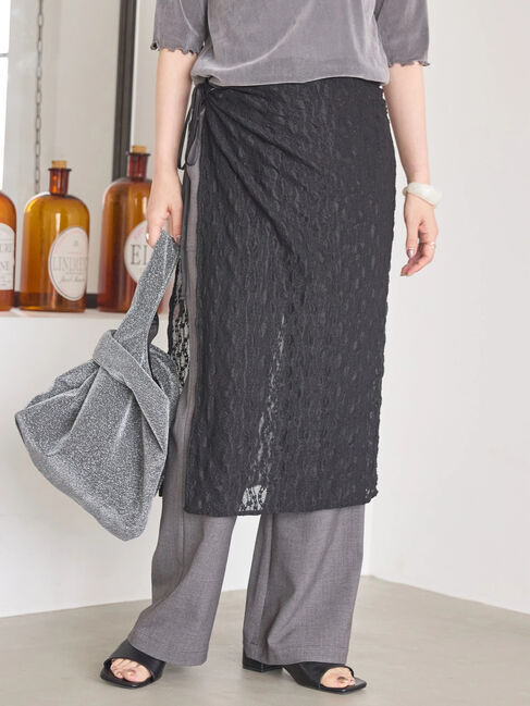 AMERICAN HOLIC「レースラップスカート」|スカート|