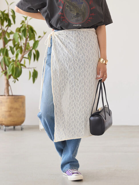 AMERICAN HOLIC「レースラップスカート」|スカート|