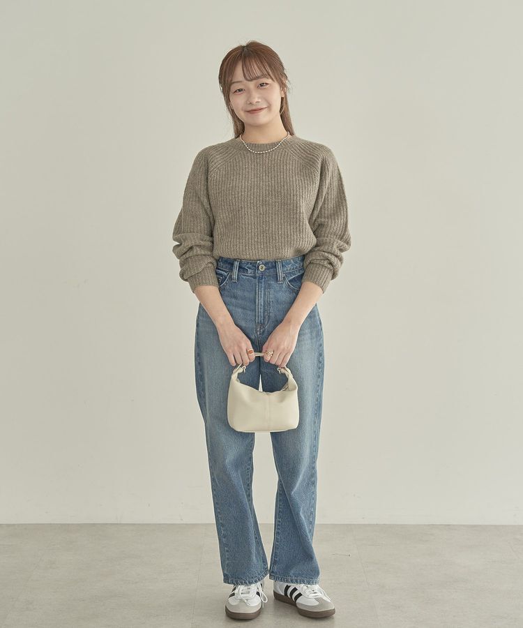 AMERICAN HOLIC「【WEB限定・小柄女性向け】ストレートデニム」|デニム|