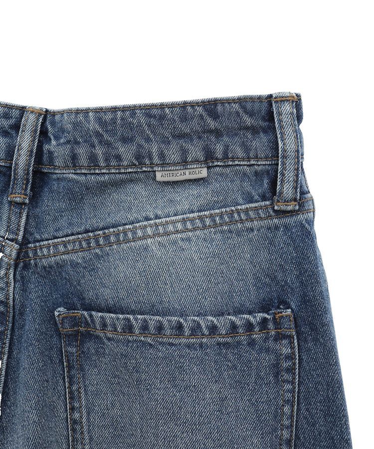 AMERICAN HOLIC「【WEB限定・小柄女性向け】ストレートデニム」|デニム|