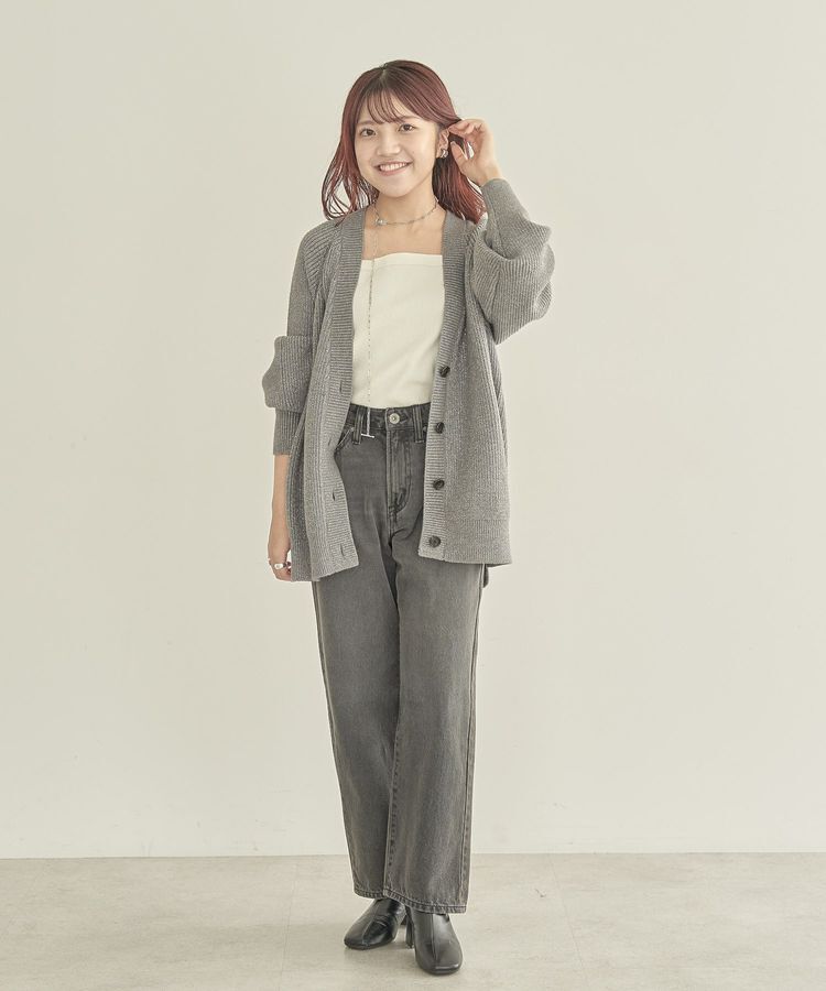 AMERICAN HOLIC「【WEB限定・小柄女性向け】ストレートデニム」|デニム|