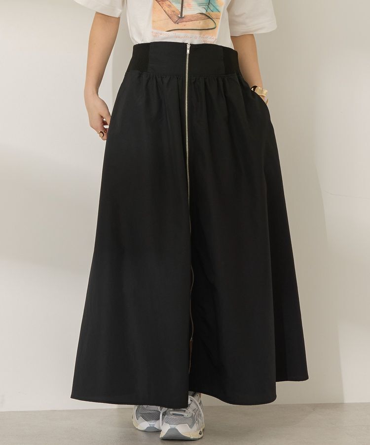 AMERICAN HOLIC「撥水加工 フロントZIPフレアスカート」|スカート|