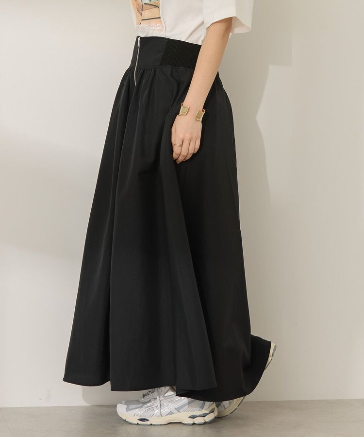 AMERICAN HOLIC「撥水加工 フロントZIPフレアスカート」|スカート|