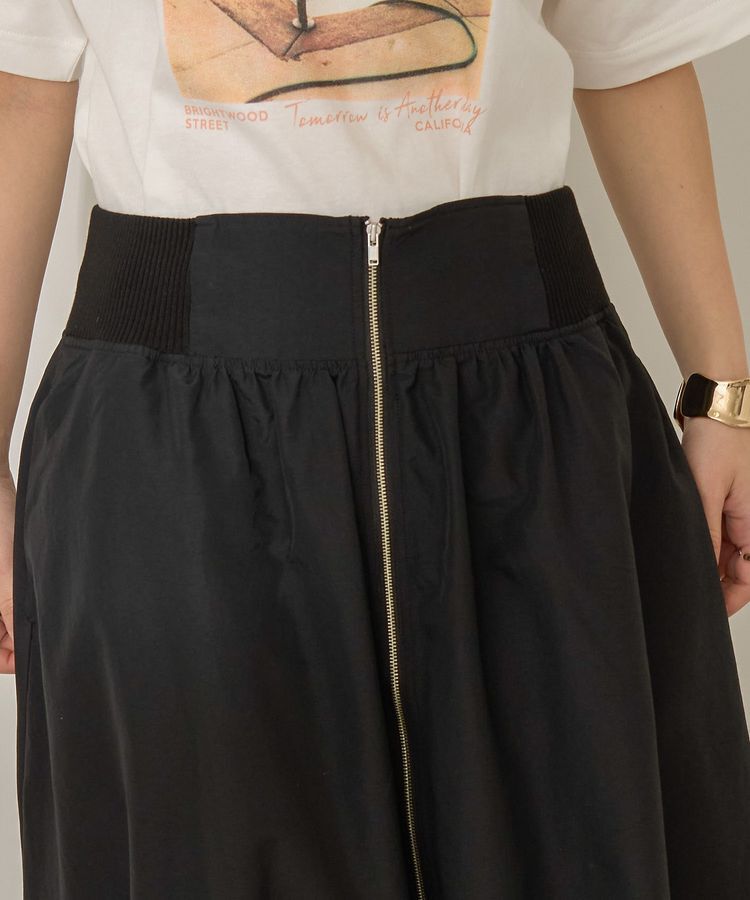 AMERICAN HOLIC「撥水加工 フロントZIPフレアスカート」|スカート|