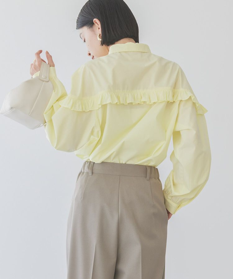 AMERICAN HOLIC「イージーケアフリルシャツ」|シャツ・ブラウス|