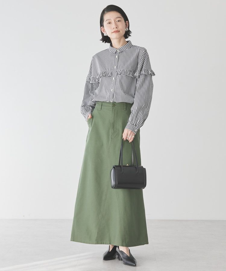 AMERICAN HOLIC「イージーケアフリルシャツ」|シャツ・ブラウス|