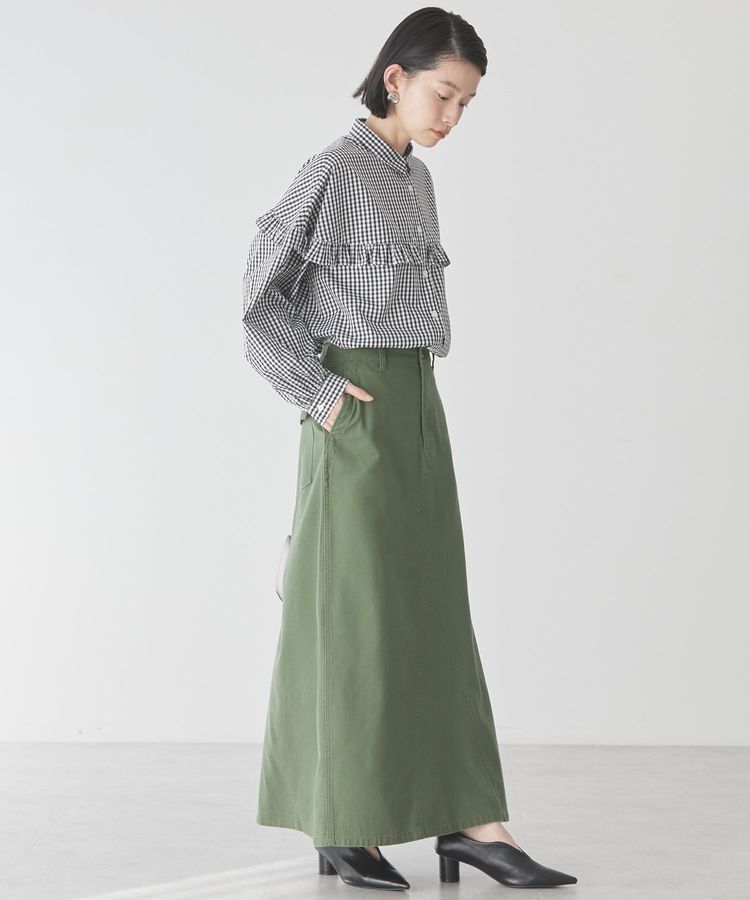 AMERICAN HOLIC「イージーケアフリルシャツ」|シャツ・ブラウス|