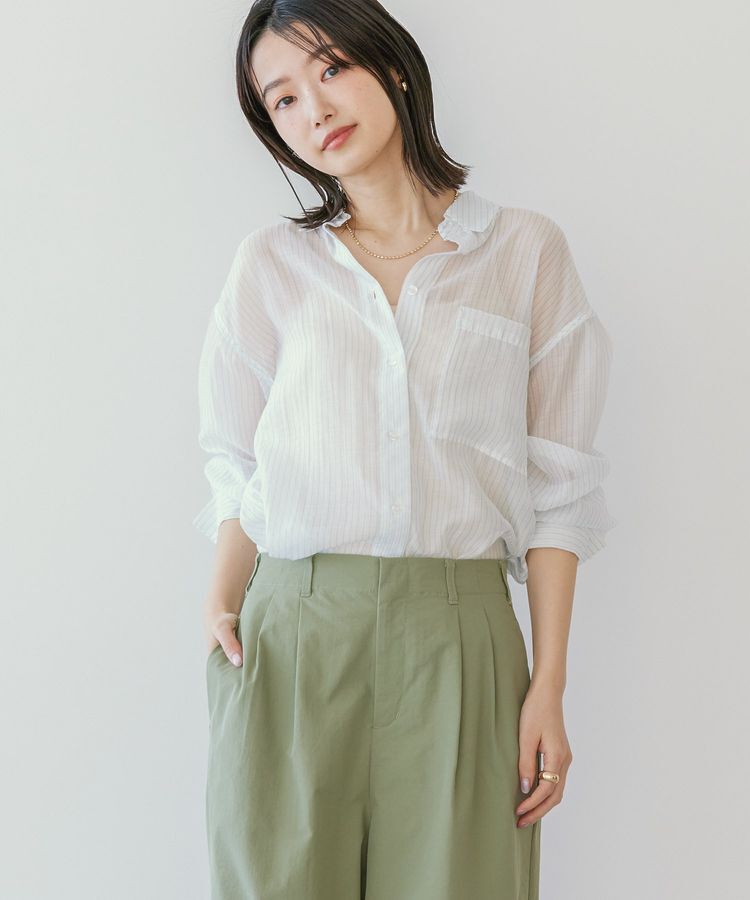 AMERICAN HOLIC「シアーシャツ」|シャツ・ブラウス|