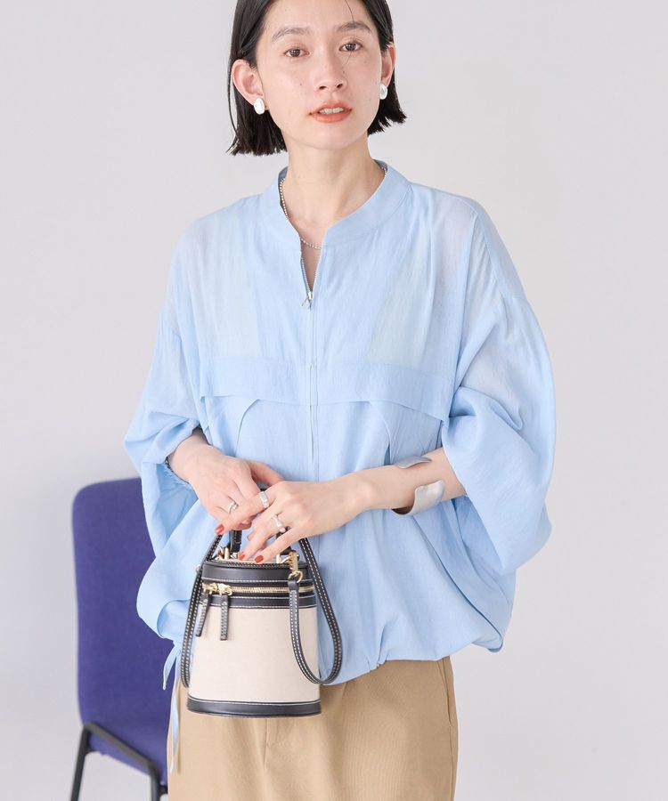 AMERICAN HOLIC「接触冷感シアースポーティーブルゾン」|その他|Light Blue