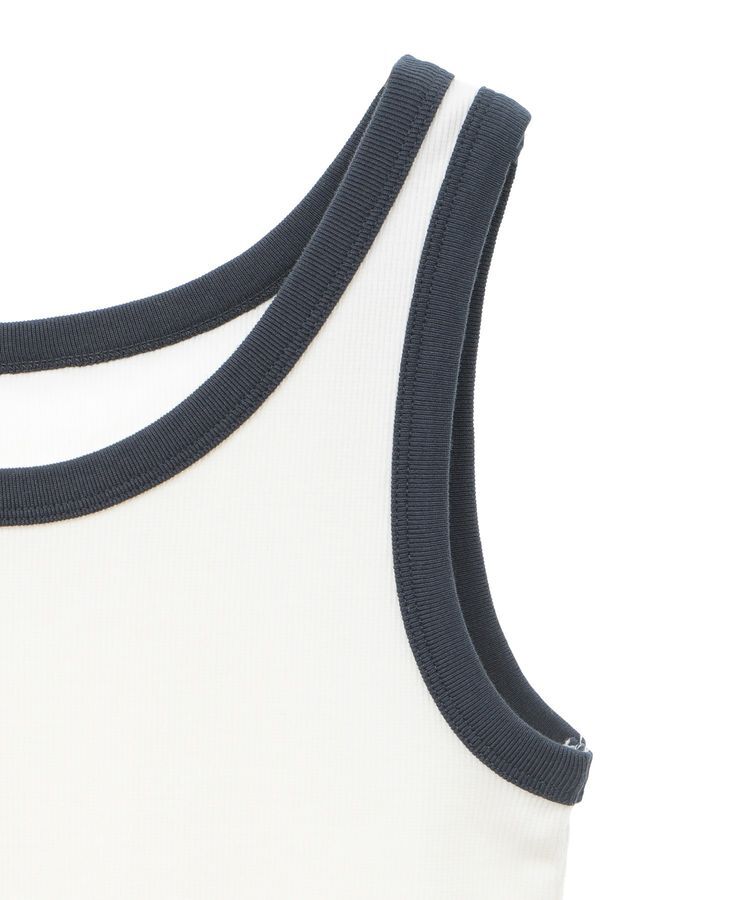 AMERICAN HOLIC「バイカラーテレコタンクトップ」|インナー|