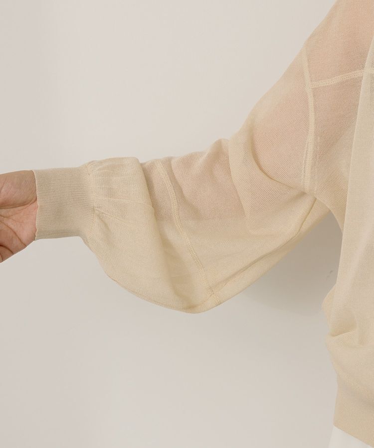 AMERICAN HOLIC「【WEB限定】接触冷感2WAYシアーニットカーディガン」|カーディガン|