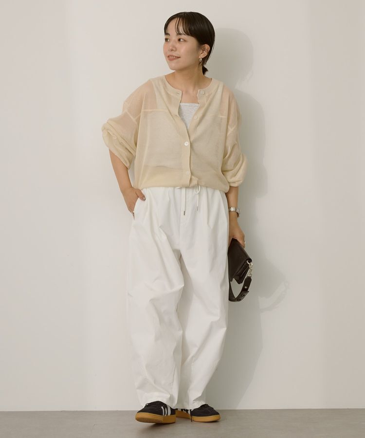 AMERICAN HOLIC「【WEB限定】接触冷感2WAYシアーニットカーディガン」|カーディガン|