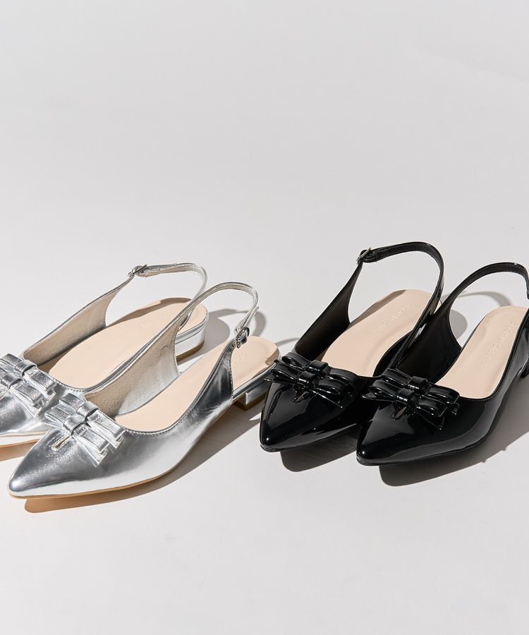 AMERICAN HOLIC「ダブルリボンミュールサンダル」|サンダル|