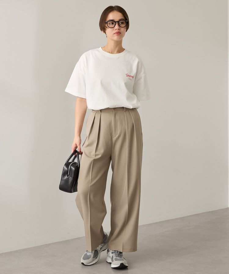 AMERICAN HOLIC「サガラ刺繍Tシャツ」|Tシャツ・カットソー|