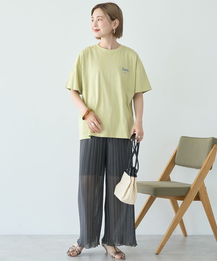 AMERICAN HOLIC「サガラ刺繍Tシャツ」|Tシャツ・カットソー|