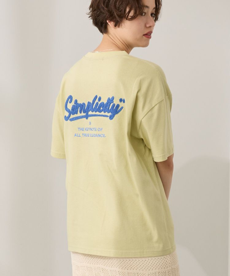 AMERICAN HOLIC「サガラ刺繍Tシャツ」|Tシャツ・カットソー|