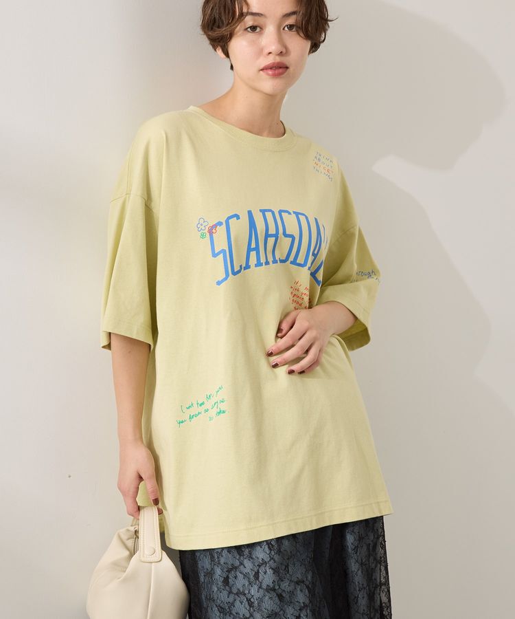 AMERICAN HOLIC「総柄ロゴTシャツ」|Tシャツ・カットソー|