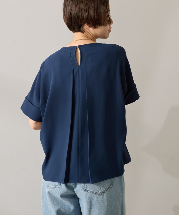 AMERICAN HOLIC「イージーケア+接触冷感バックタック半袖プルオーバー」|Tシャツ・カットソー|