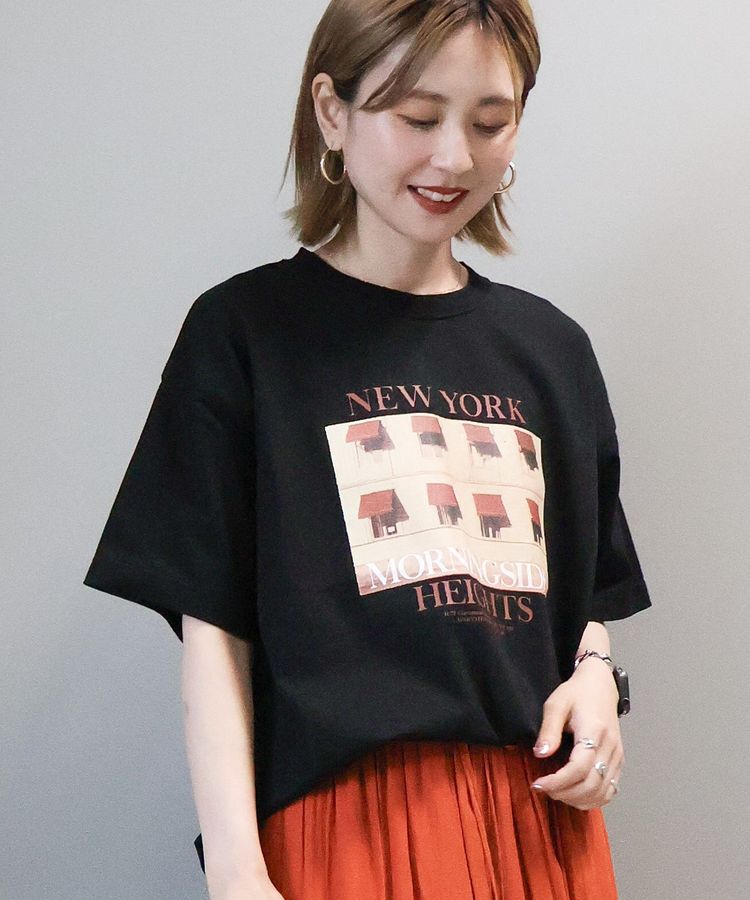 AMERICAN HOLIC「ロゴ＆フォトプリントTシャツ」|Tシャツ・カットソー|