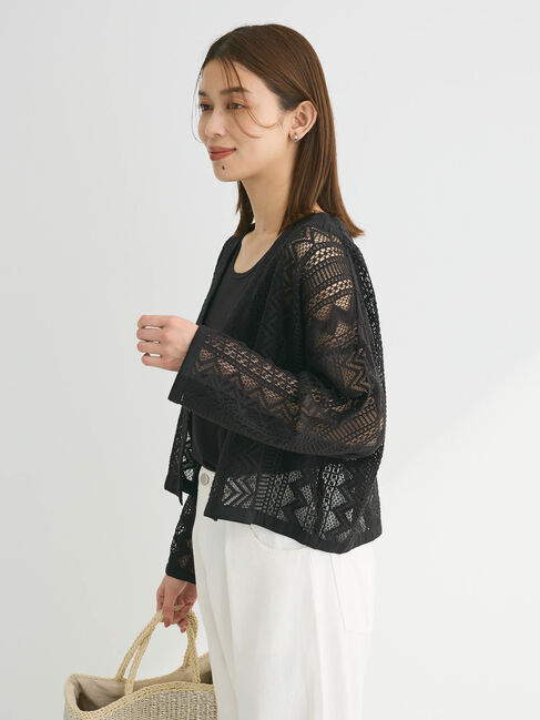 Green Parks「I　SET2点　レースカーデ+タンクトップ」|Tシャツ・カットソー|