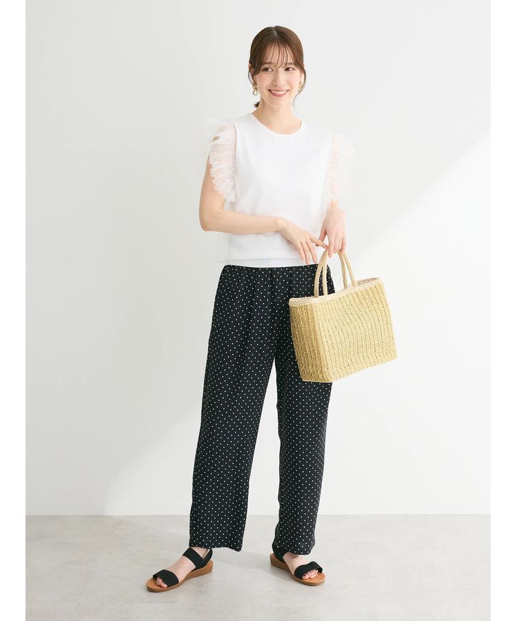 Green Parks「クリンクルテーパードイージーパンツ」|その他|