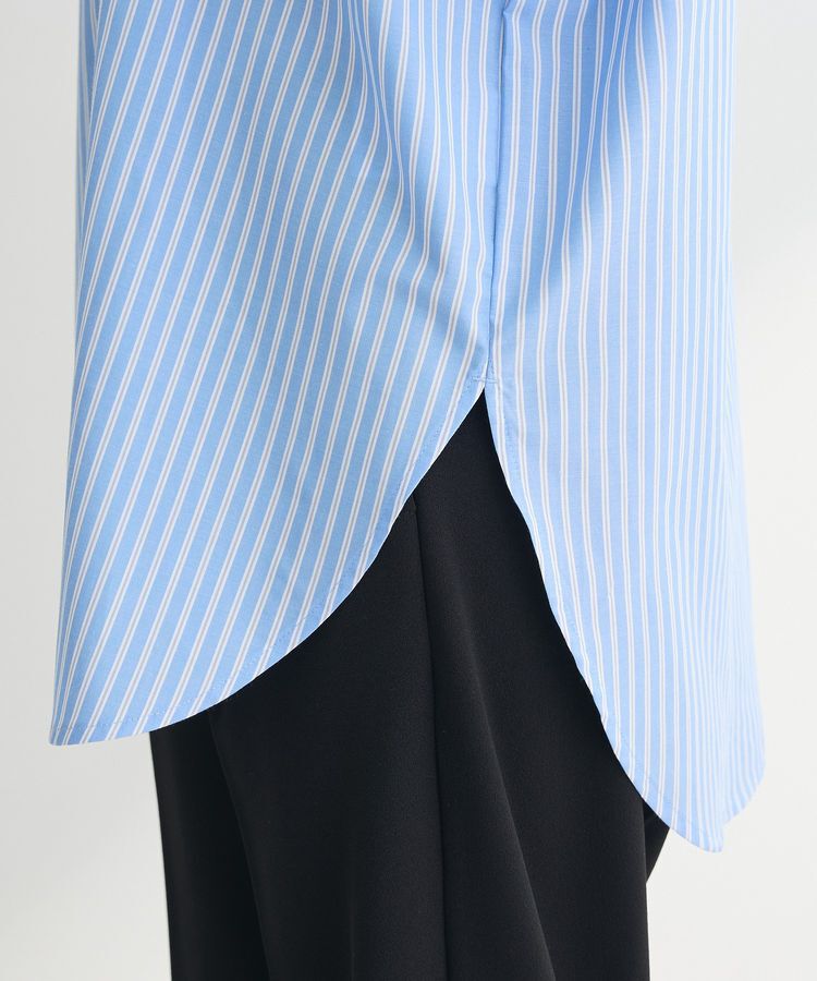 Green Parks「イージーケアストライプシャツ」|シャツ・ブラウス|