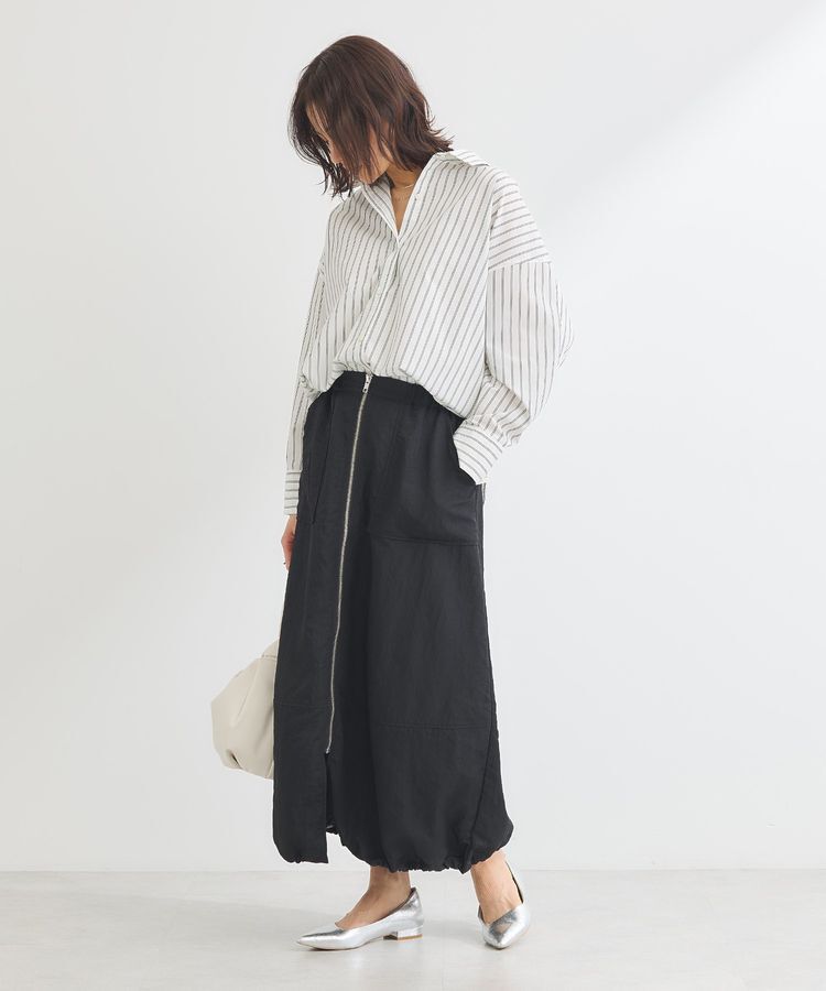 Green Parks「イージーケアストライプシャツ」|シャツ・ブラウス|