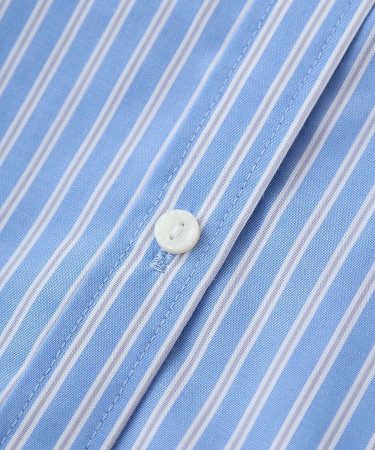 Green Parks「イージーケアストライプシャツ」|シャツ・ブラウス|