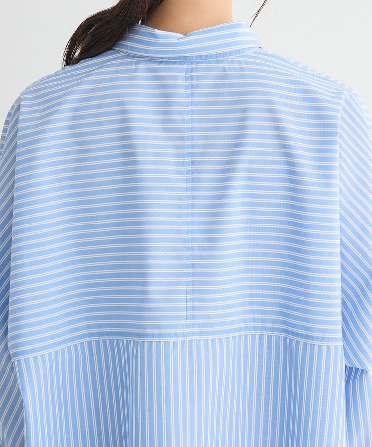 Green Parks「イージーケアストライプシャツ」|シャツ・ブラウス|