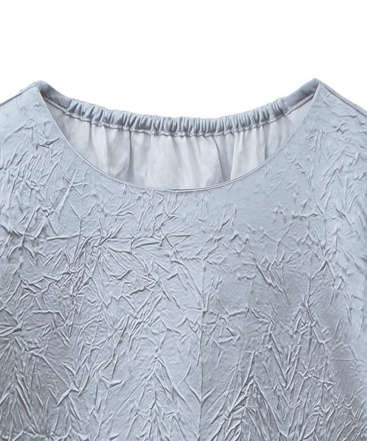 Green Parks「■ESCAR エンボスギャザースリーブワンピース」|ワンピース|