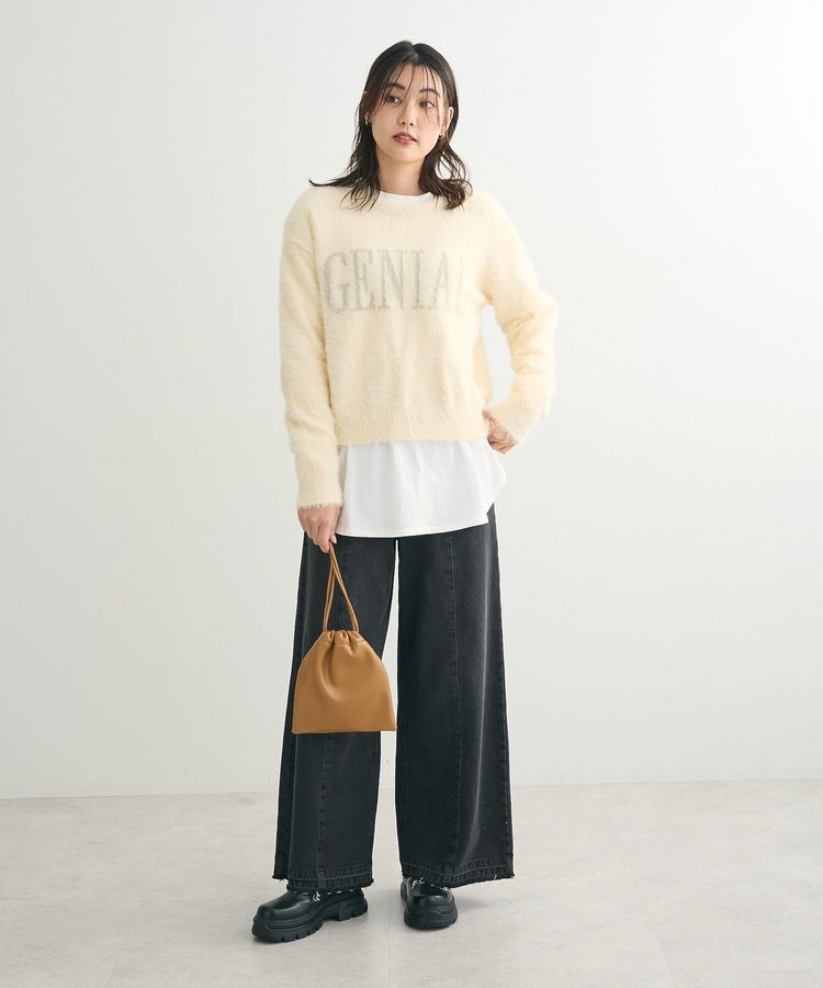 Green Parks「裾ラウンドホワイトインナー」|インナー|