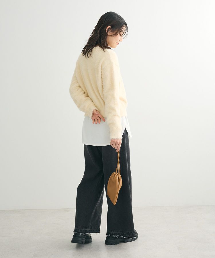 Green Parks「裾ラウンドホワイトインナー」|インナー|